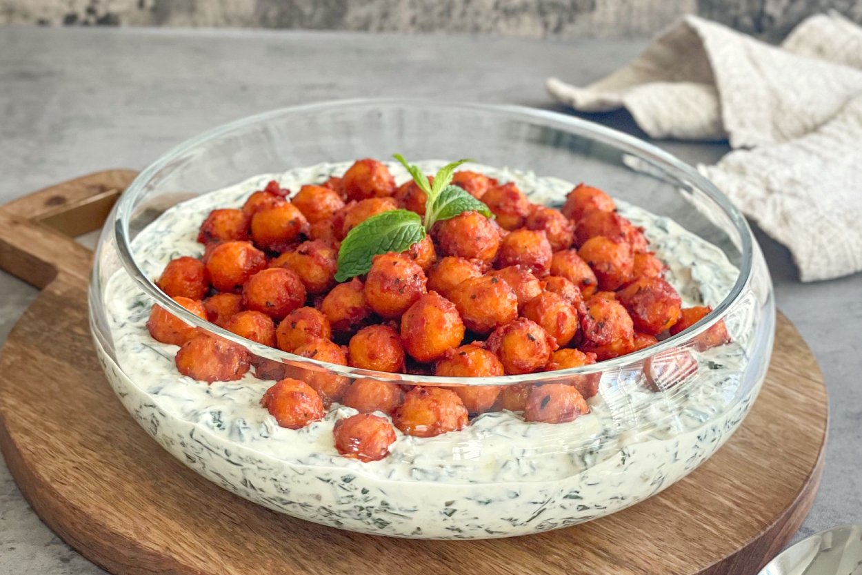 fellah kofte ispanakli yogurt