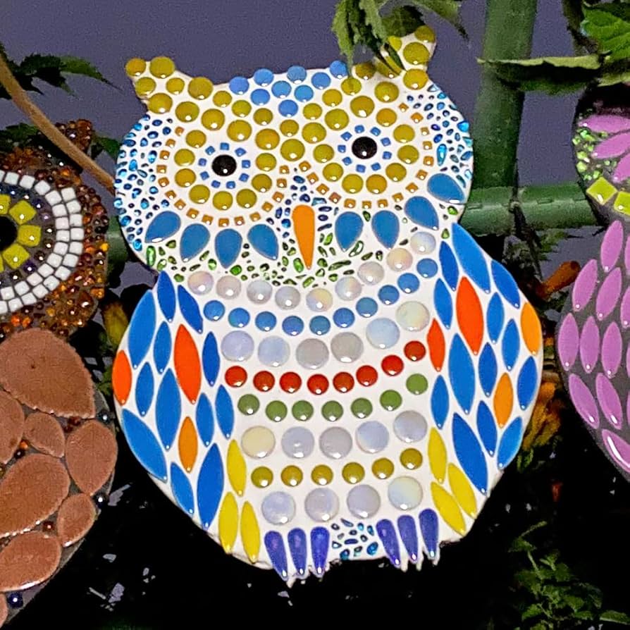 Atık Camlardan Mozaik Yapımı Çevreci Sanat Projeleri (2)